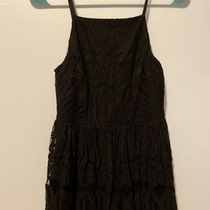 Juniors Black Lace Dress